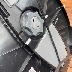 扇風機ファンBLACK（ワンコイン）の画像