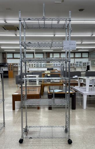 ★ジモティ割あり★  スチールラック  H165×D29×W58.5 クリーニング済み TJ7330