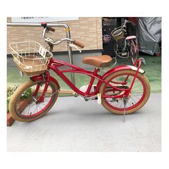 子供用１８インチ　自転車　補助輪付き　スイーツと交換でも可