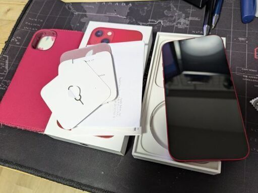 中古】iPhone13[128GB] SIMフリー レッド