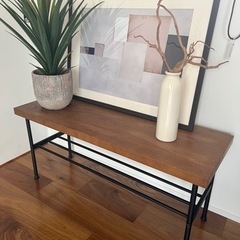 美品✨木製コンソール