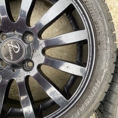 タイヤ付きアルミホイール４本セットの画像