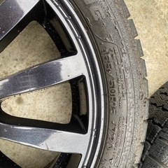 タイヤ付きアルミホイール４本セットの画像