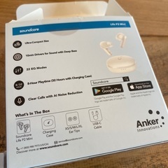 Anker アンカー soundcorelifeP2miniワイヤレスイヤホンの画像