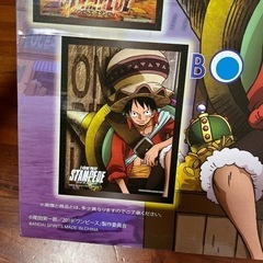 【非売品】劇場版ONE PIECE STAMPEDE 3Dアートパネルの画像
