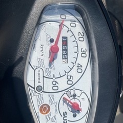 【良品】スズキ　アドレスV50 原付自転車　の画像