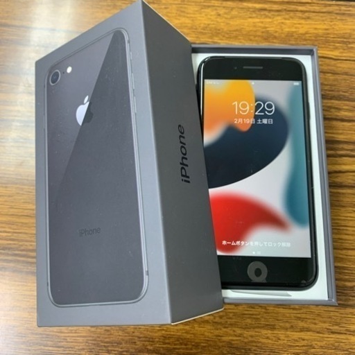 【箱無し】iPhone8 64GB 本体 スペースグレイ SIMロック解除 10,640円