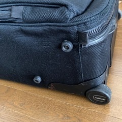 【USA製】ビームスBEAMS✖️アンディアモANDIAMO／特大　／旅行／ヴァロロッソ/VALOROSO／赤窓　キャリーバック スーツケースの画像