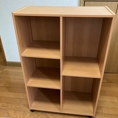 （終了）機能的で便利な本棚 （中古）- 無料でお譲りします！
