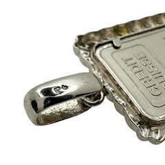 リバティインゴット5g 自由の女神 ペンダントトップ/Pt999プラチナ/Ptプラチナ 8g ユニセックス【中古】【真子質店】【NN】【MaDx】の画像