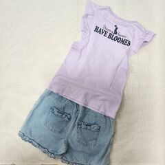 【お取引者様決定】半袖シャツ　パンツ　セット　130㎝の画像