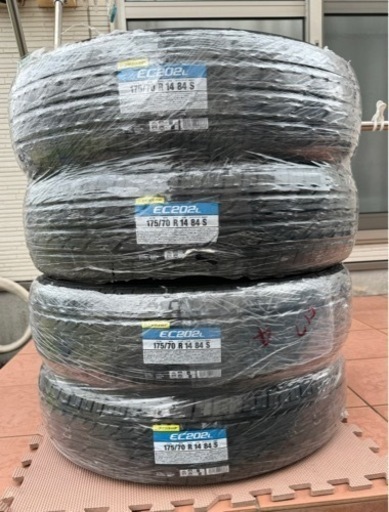 DUNLOP  175/70R14×4本　未使用新品