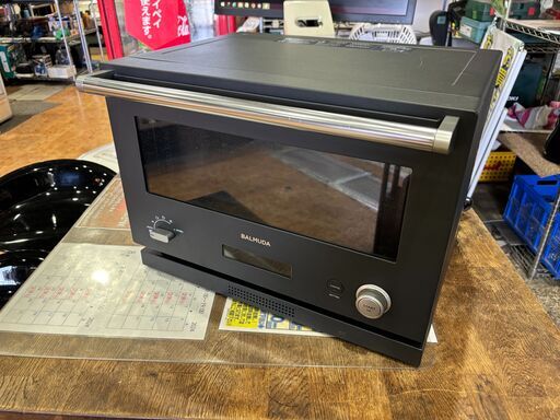 【愛品館 市原店】✨展示・未使用品✨BALMUDA  2019年製 オーブンレンジ  K04A-BK【愛市IFC051274-104】