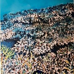 絵画「テーブル珊瑚」
