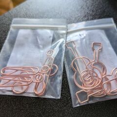 音楽クリップ6個（新品）の画像