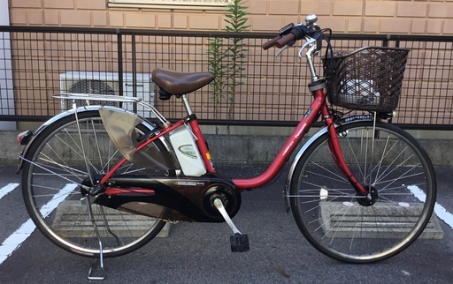 整備・美品＞パナソニック・ビビ26インチ・電動アシスト自転車・内装3