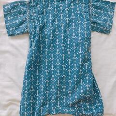 甚平　浴衣　80サイズの画像