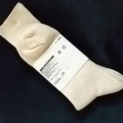❇️定価638円半額以下2足組メンズ靴下 快適ソックス24~26cm 生成り色✨の画像