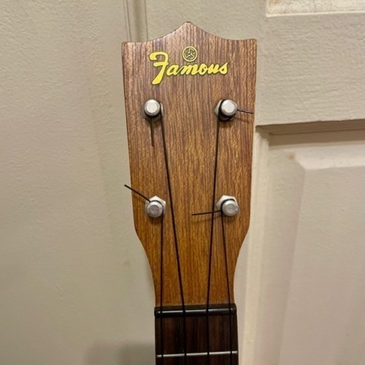 Famous ウクレレ　FS-1 美品✨　ケース付き！