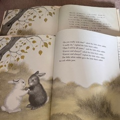 絵本「ラビッツウエディング」英語版と日本語版の2冊
の画像
