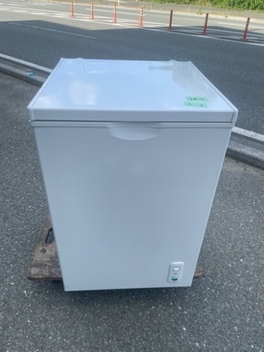 ■A‐3 新古品 長期保管 多少の傷、凹み多少あり エスケイジャパン冷凍ストッカー SFU-95N 2022年 95L 幅554ｘ奥592ｘ高832ｍｍ 動作問題なし ■