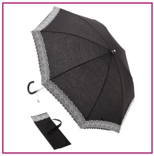超美品　近沢レース店 晴雨兼用折傘