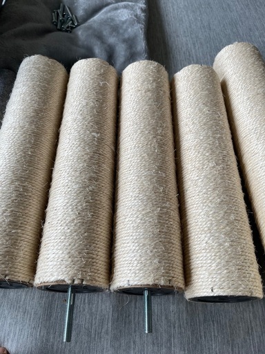 楽天市場】キャットタワー 突っ張り（猫用品｜ペット・ペットグッズ 【美品】キャットタワー（突っ張り式）