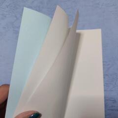 和綴じメモ帳 ポストカードサイズ ハンドメイドの画像