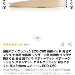 高田ベッド　ボディクッション&マクラの画像