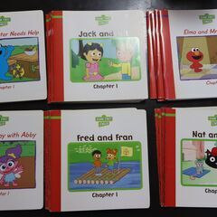 セサミストリートの英語の絵本