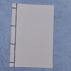 和綴じメモ帳 ポストカードサイズ ハンドメイドの画像