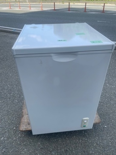 ■A‐2 新古品 長期保管 多少の傷、凹み多少あり ナフコ冷凍ストッカー NF-AF95DU 2022年 幅554ｘ奥592ｘ高832ｍｍ 動作問題なし