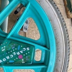 ブリヂストン　一輪車　スタンド付きの画像