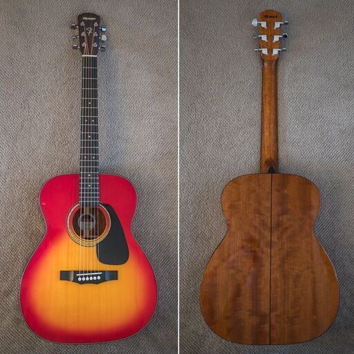 お取置き中】MORRIS F-12Ⅱ単板トップコンパクト ケース付