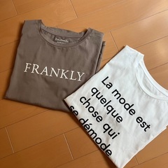 グローバルワークTシャツ2枚組Mサイズレディース