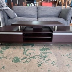 7/19までに引取できる方⚠️テレビボード☆幅150cm☆格安☆中古☆配達相談可能☆早い者勝ち🫵🏾新生活に♪の画像