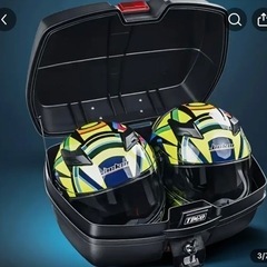 【受付終了】【取引中】 特大バイク用リアボックス の画像
