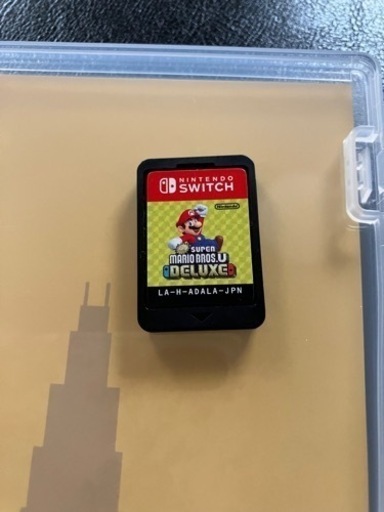 Switch ソフトNewスーパーマリオブラザーズU デラックス　マリオ