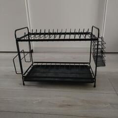 ２段水切りかごスリムの画像