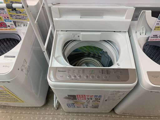 安心の分解洗浄済Panasonic 6.0Kg全自動洗濯機 NA-F60PB15 2022年製 保証有り【愛千142】