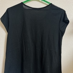ハニーズ ユニクロ GU トップス カットソー 半袖 ブラック 黒 の画像