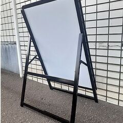 札幌【A3 ポスター用 スタンド看板 アクリル板 片面】折りたたみ式 アクリルパネル 立て看板 ディスプレイ什器 店舗什器 北20条店の画像