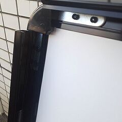 札幌【A3 ポスター用 スタンド看板 アクリル板 片面】折りたたみ式 アクリルパネル 立て看板 ディスプレイ什器 店舗什器 北20条店の画像