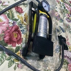決まりました⭕️　フットポンプ　空気入れ