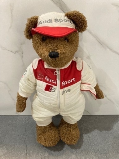 【2-F-33】アウディベア　人形　ぬいぐるみ　AUDI 現状品