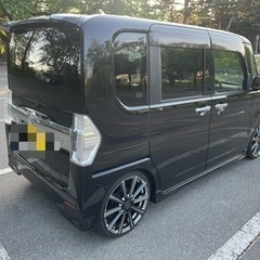 成約済み🏝ありがとうございます。25年式　タントカスタム　4wd  車高長　17インチ　車検12月までの画像