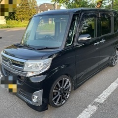 成約済み🏝ありがとうございます。25年式　タントカスタム　4wd  車高長　17インチ　車検12月までの画像