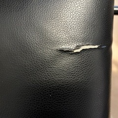 訳ありオットマン付きゲーミングチェアの画像