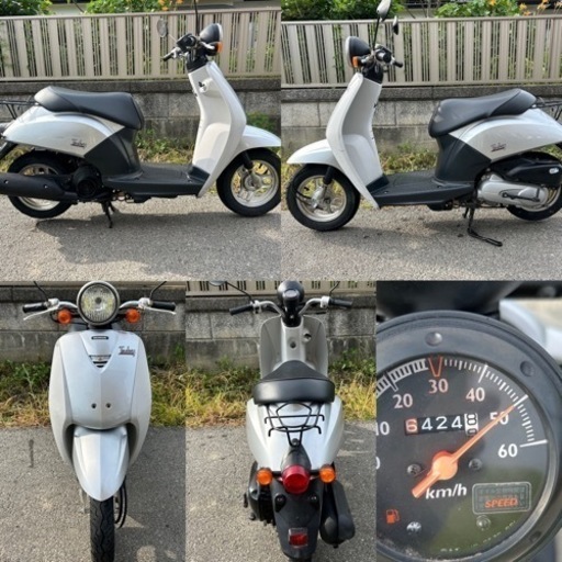 ⭐️Today低燃費4スト⭐️シート・バッテリー・メーターワイヤなど新品交換で快調⭐️50cc原付スクーター⭐️ ⭐️Today低燃費4スト⭐️バッテリー・シート・グリップなど新品交換で