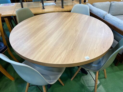 【愛品館八千代店】円卓ダイニング５点セット